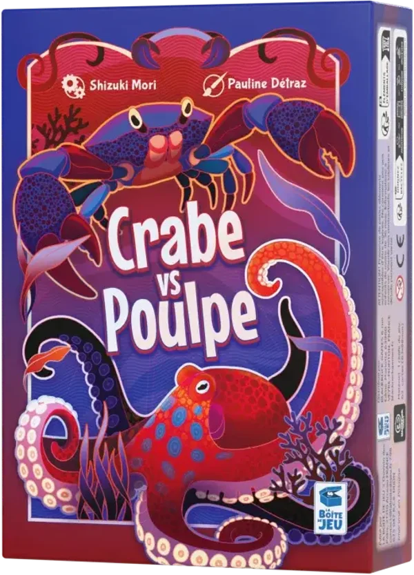 Crabe vs poulpe