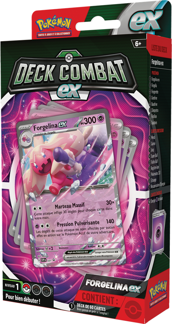 Pokémon : Deck de Combat Forgelina-ex