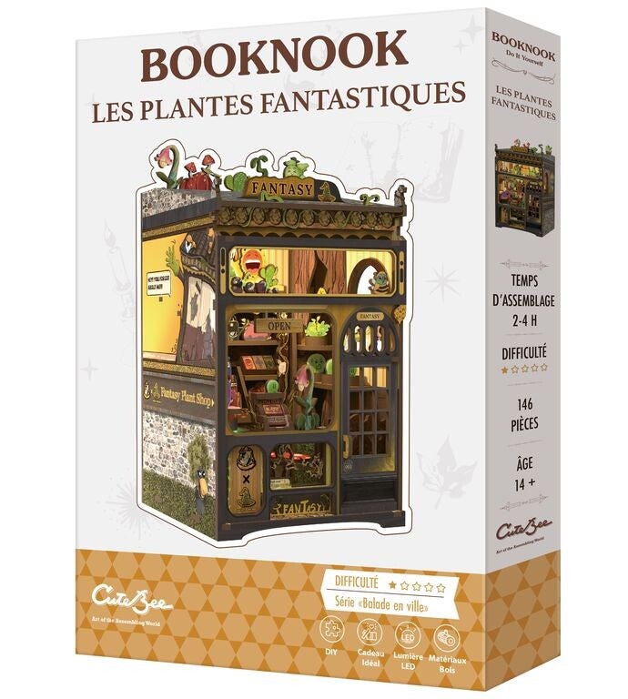 Book Nook - Les plantes fantastiques