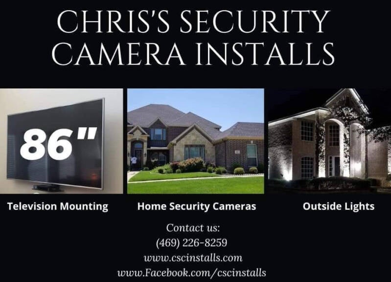 Security camera install