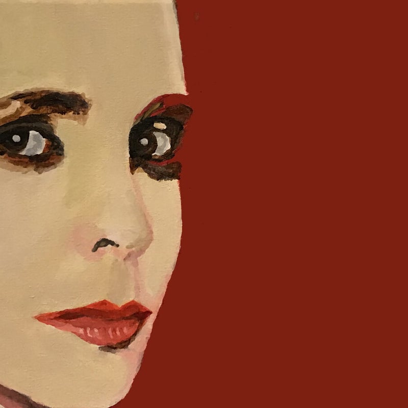 Gal, 20x40cm, Acrylic on canvas, Private collection