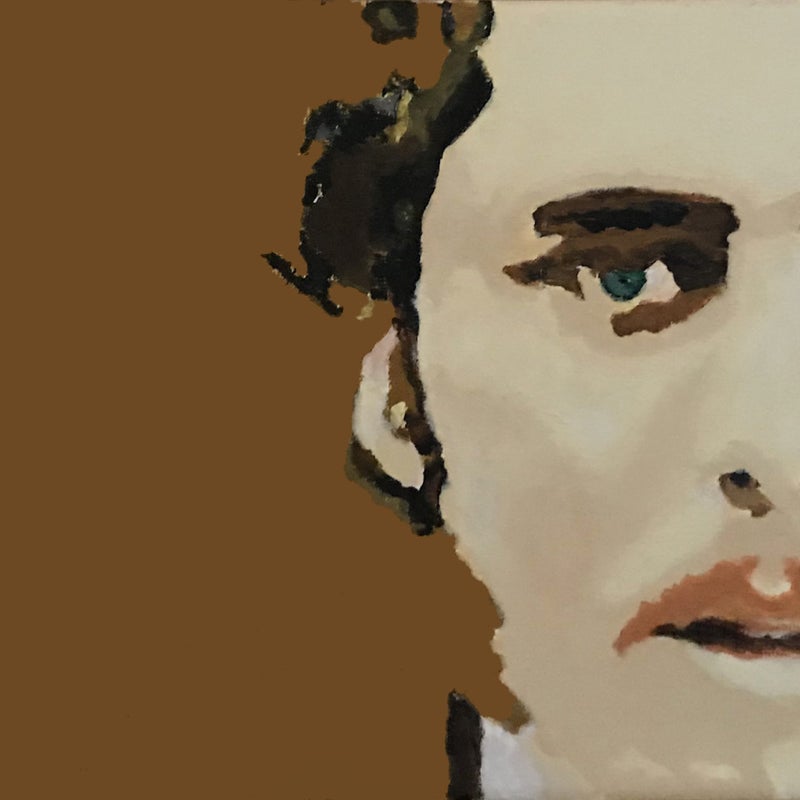 Chico, 20x40cm, Acrylic on canvas, Private collection Brazil