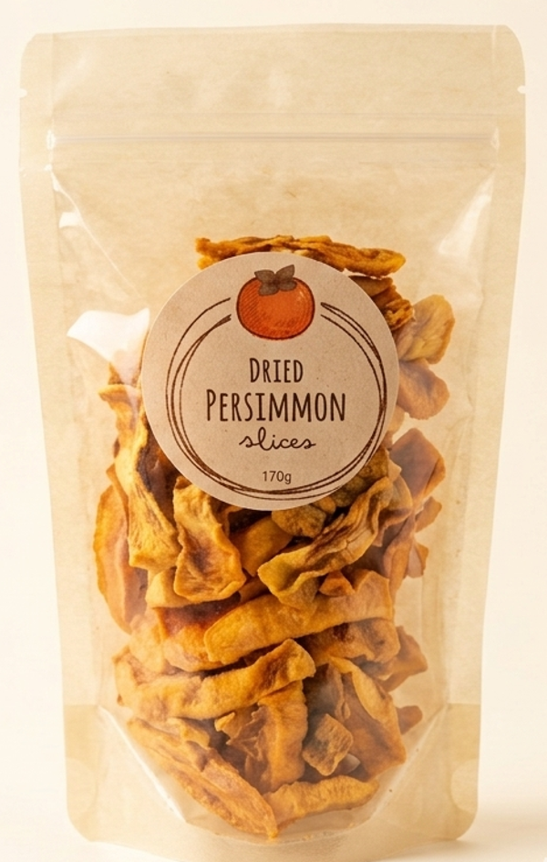 Sliced Dried Persimmons