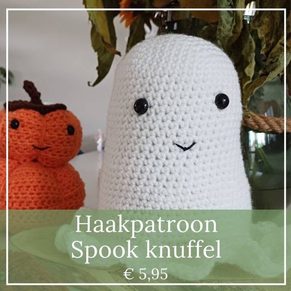 Spook knuffel haak patroon