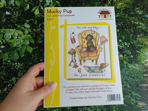 Mucky Pup borduurpakket