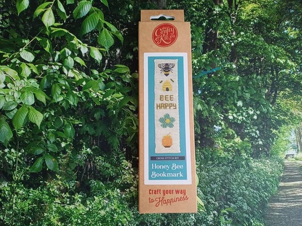 Boekenlegger Honey Bee borduurpakket