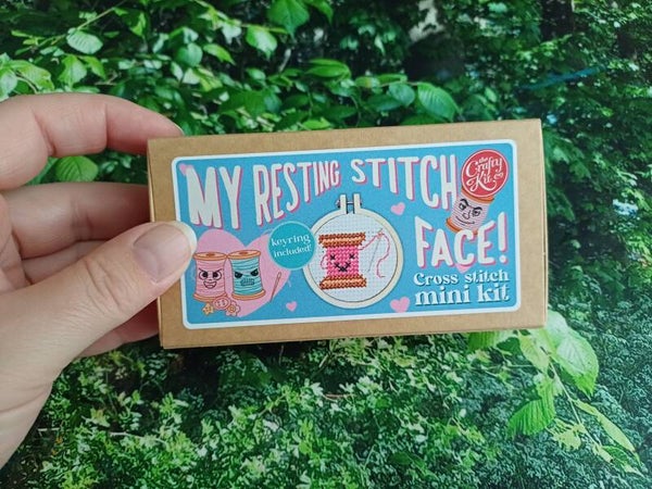Matchbox My Resting Stitch Face! borduurpakket