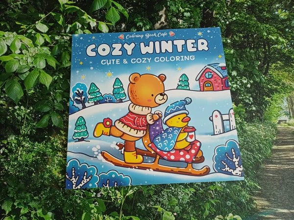 Cozy winter Cute & Cozy coloring kleurboek