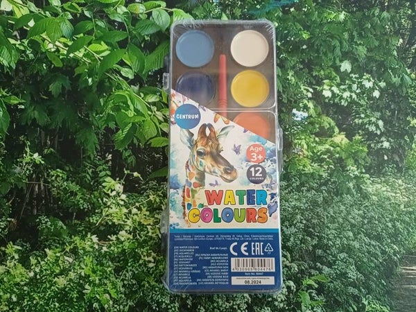 Waterverf 12 kleuren