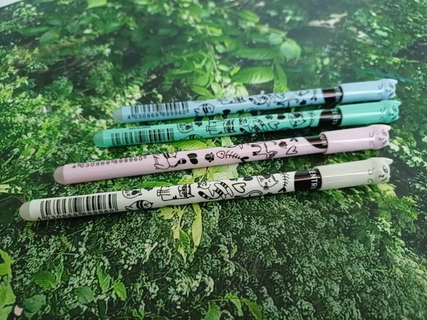 Uitwisbare gelpen kat