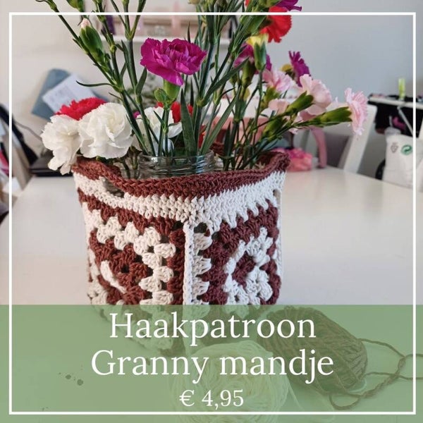 Granny mandje haakpatroon