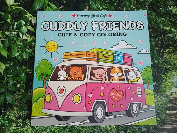 Cuddly Friends Cute & Cozy coloring kleurboek