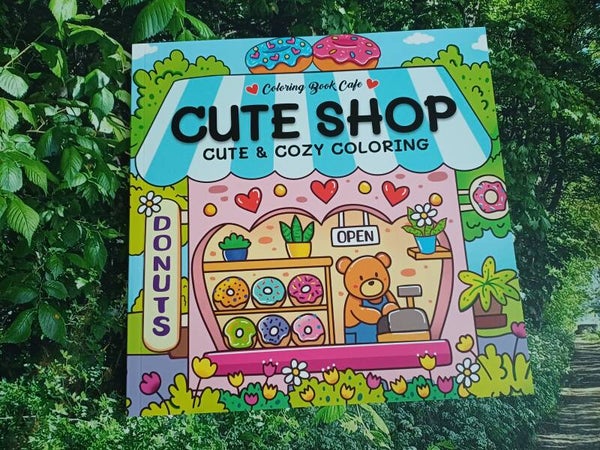 Cute Shop Cute & Cozy coloring kleurboek
