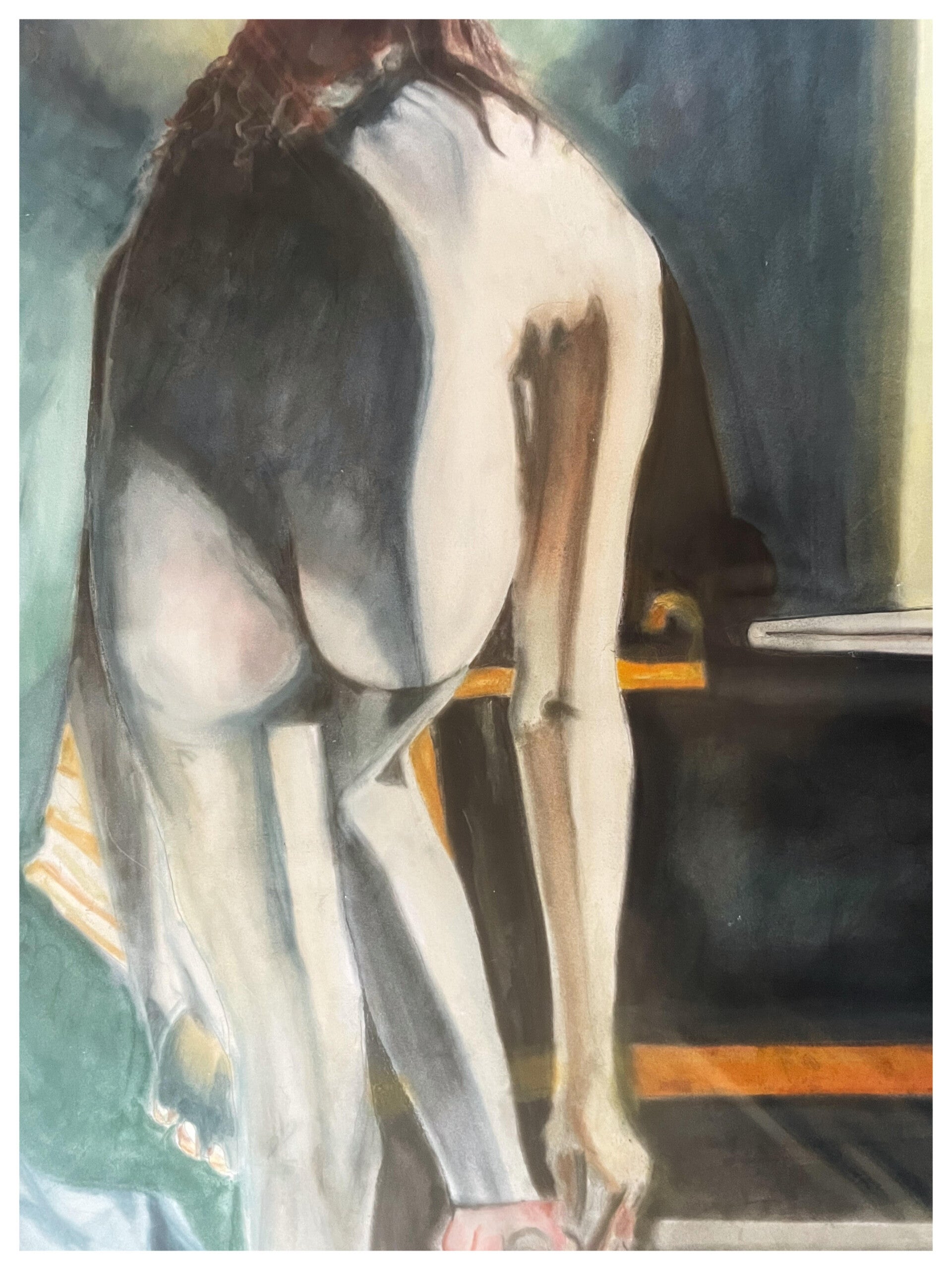 Getting ready for bed.