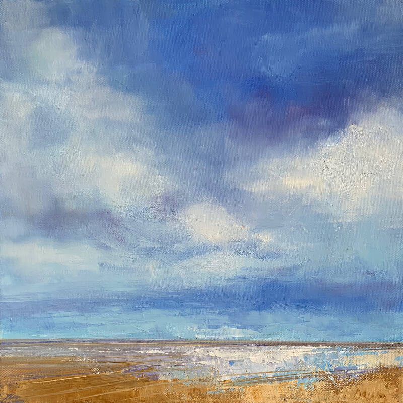 Breathing Space Oil on canvas 30x30cm