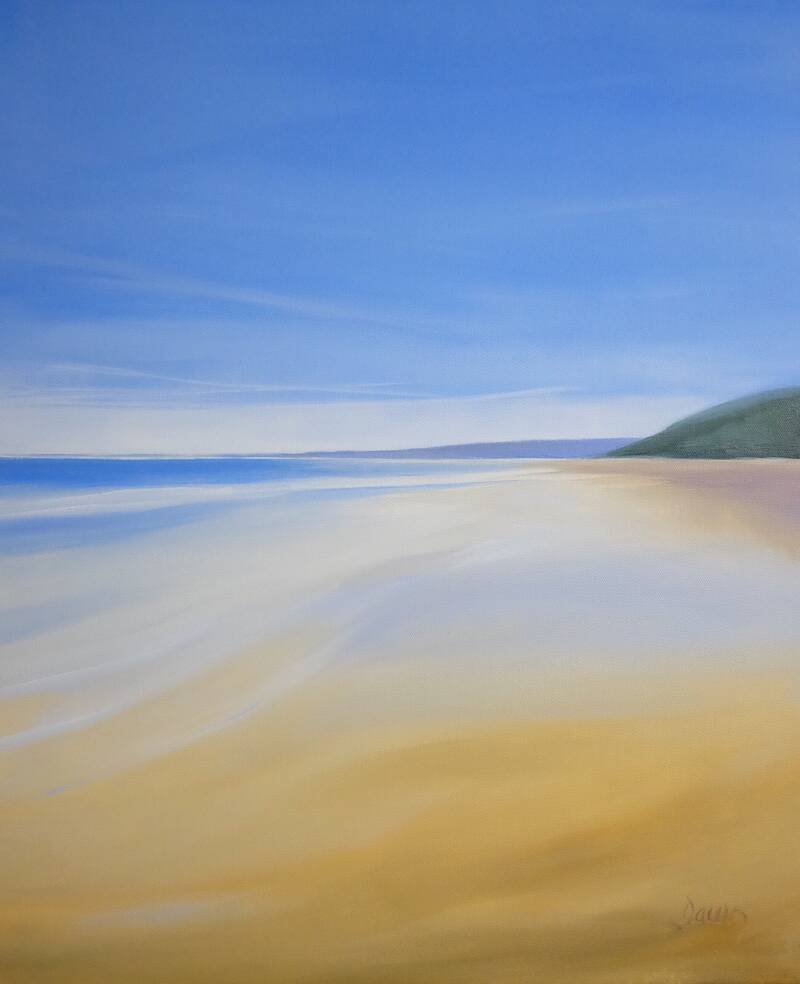 No Distant Traffic - Oil on canvas 60x50cm