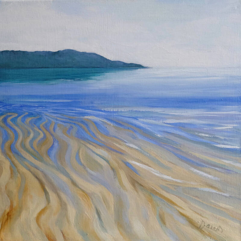 Prelude to Summer - Oil on canvas 40x40cm