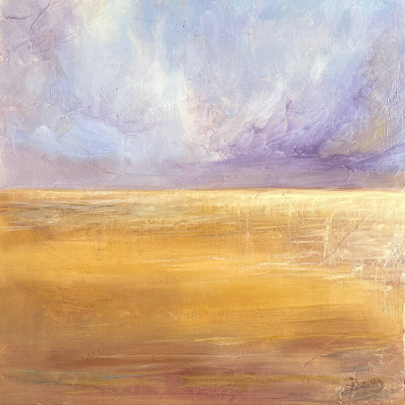 Waiting For The Night to Fall 30x30cm