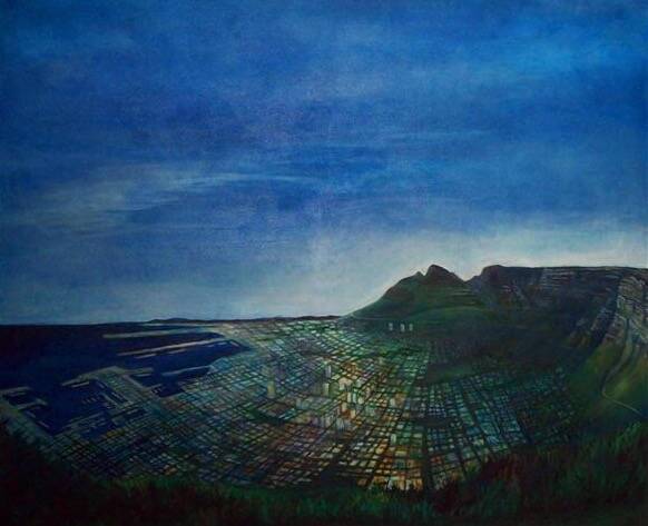 The Sleeping Warrior - Oil on canvas 44x54in - Private collection UK 