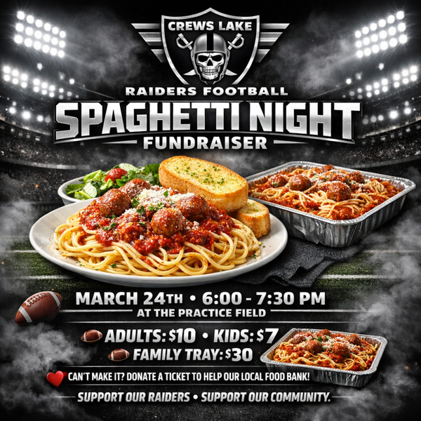 Spaghetti Dinner Night March 24th
