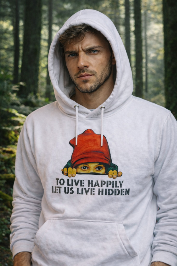 TO LEAVE HAPPILY LET US LIVE HIDDEN