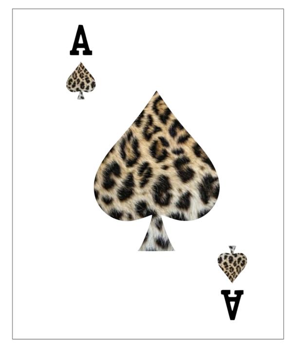 AS DE PIQUE LEOPARD