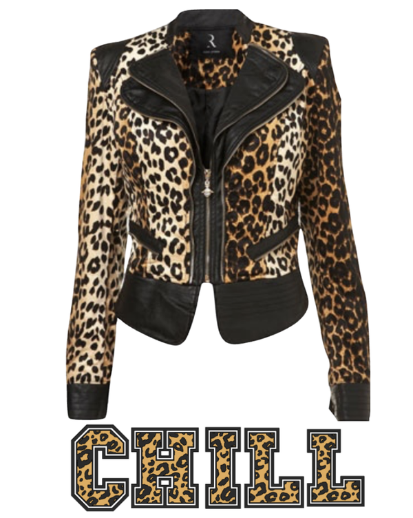 CUIR CHILL LEOPARD