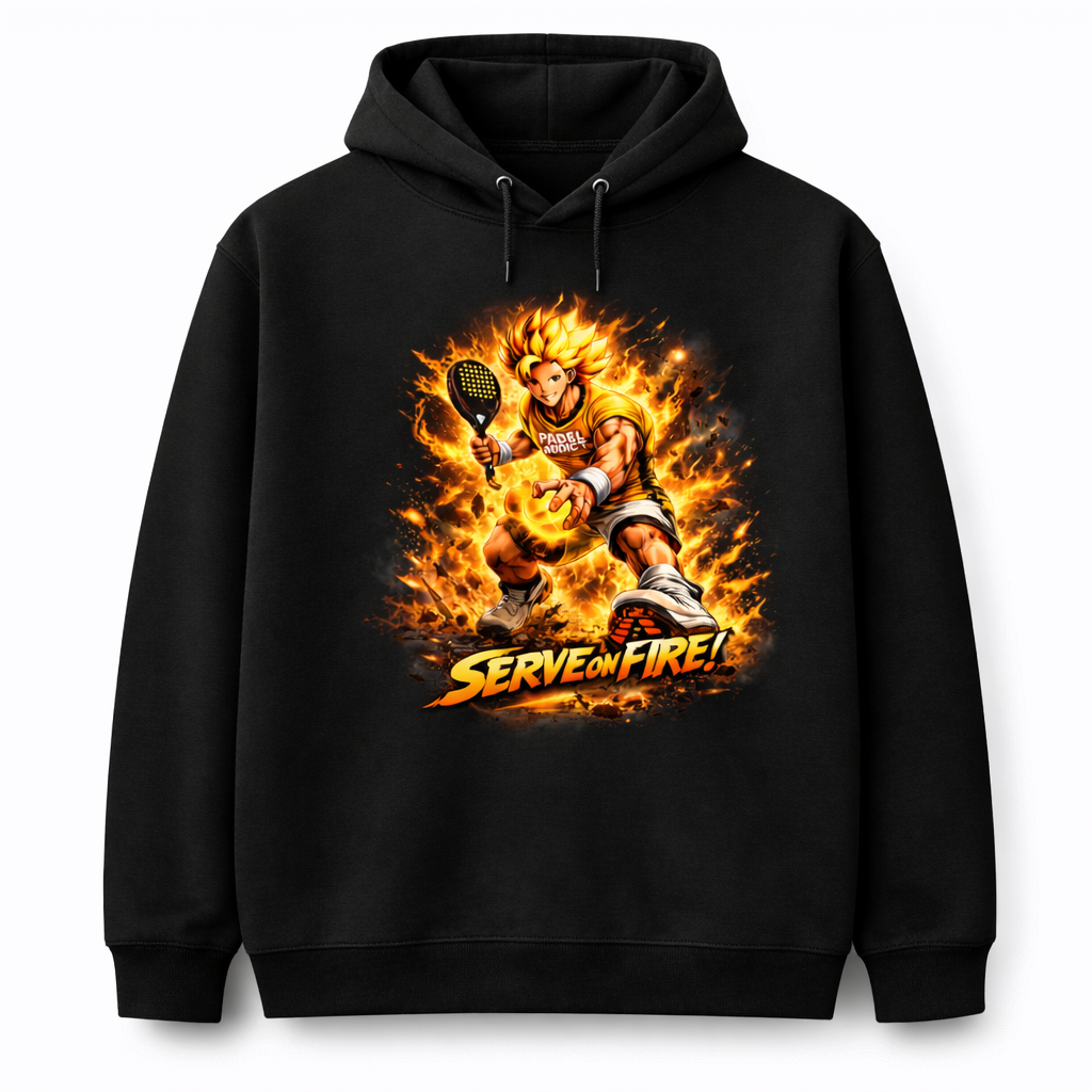 SERVE ON FIRE !