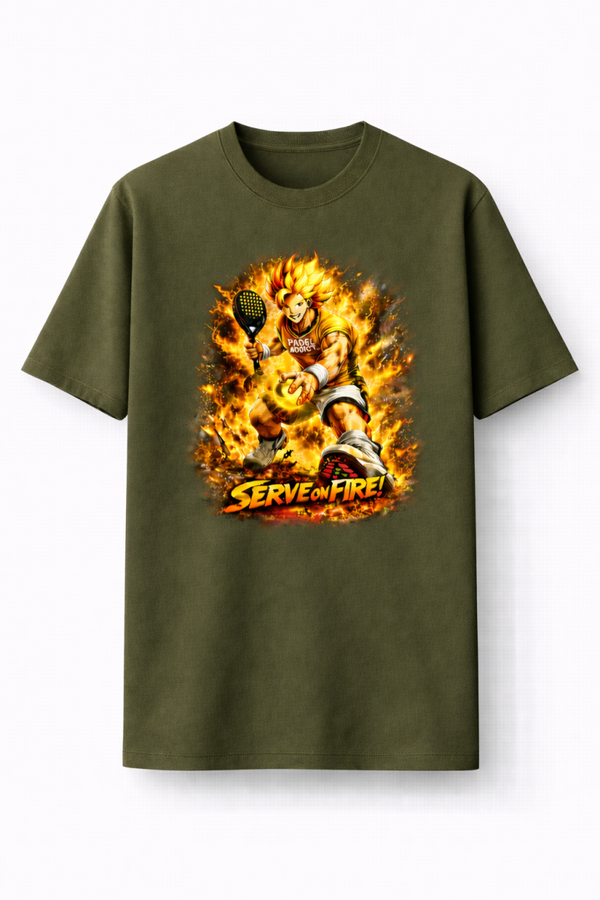 SERVE ON FIRE !