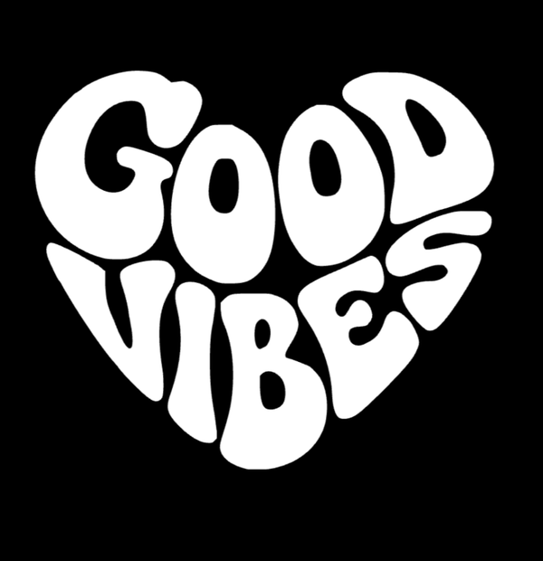GOOD VIBES  BLANC