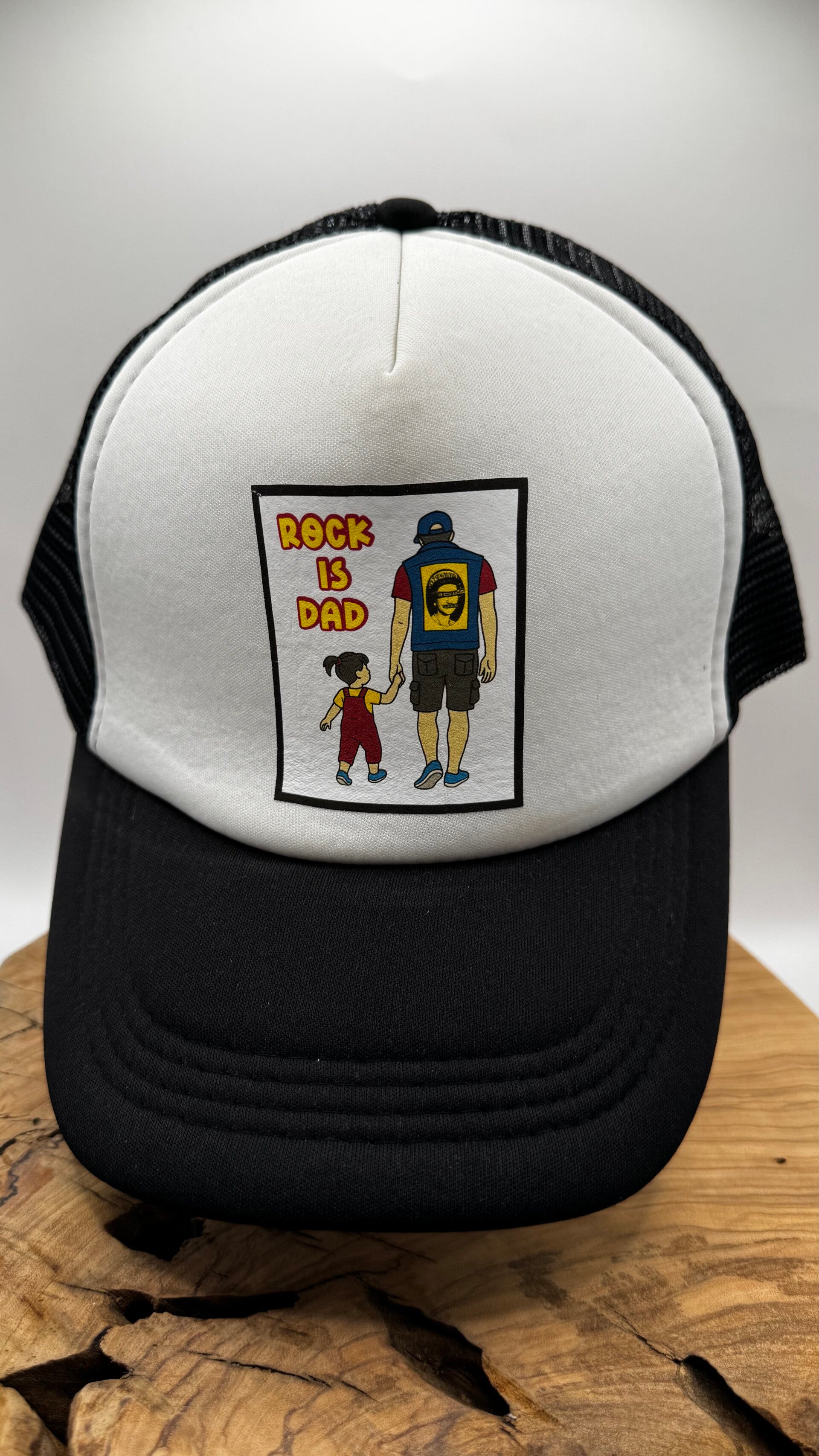 ROCK IS DAD (one children)