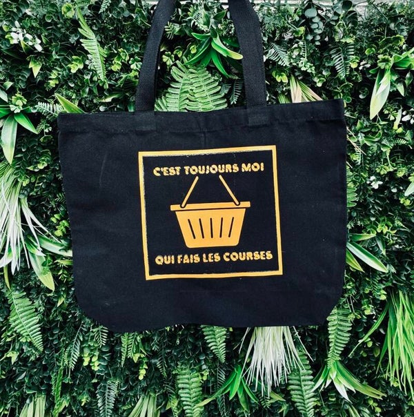 C'est toujours moi qui fais les courses orange