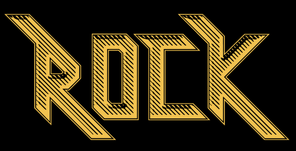 ROCK LETTRAGE