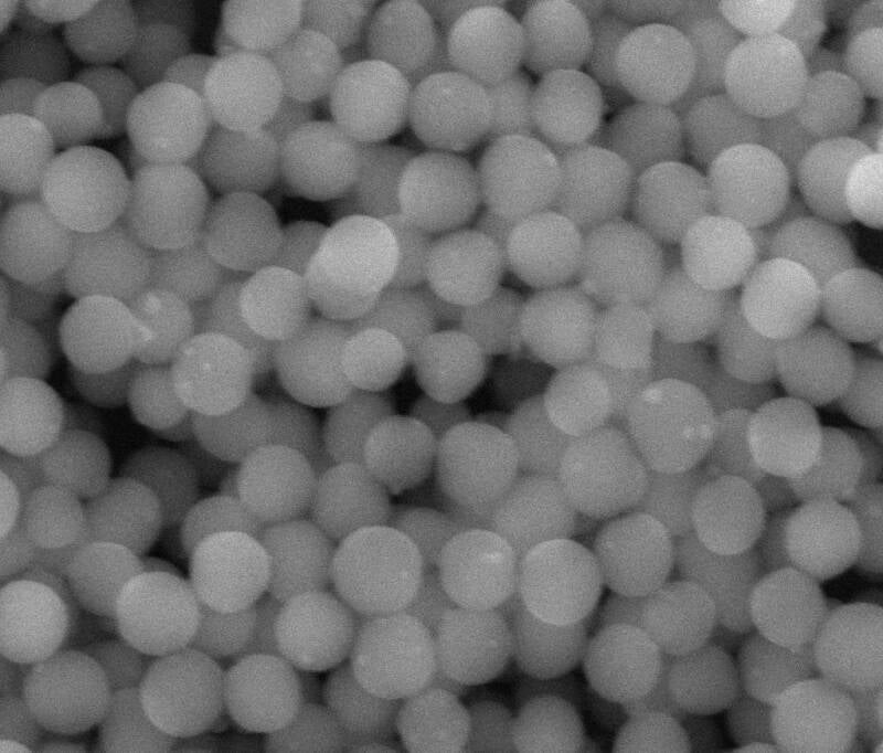 Basic yttrium carbonate microparticles