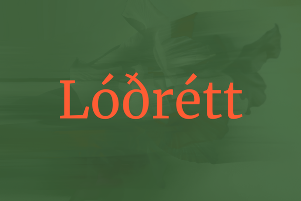 Lóðrétt