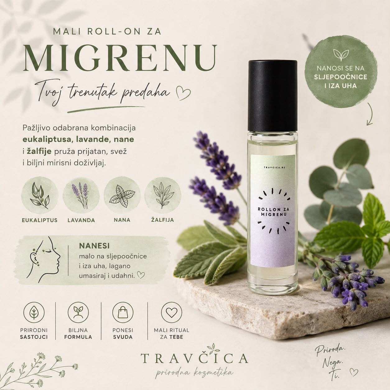 ROLL - ON  za migrenu