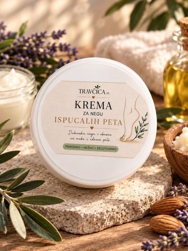 Krema za negu ispicalih peta