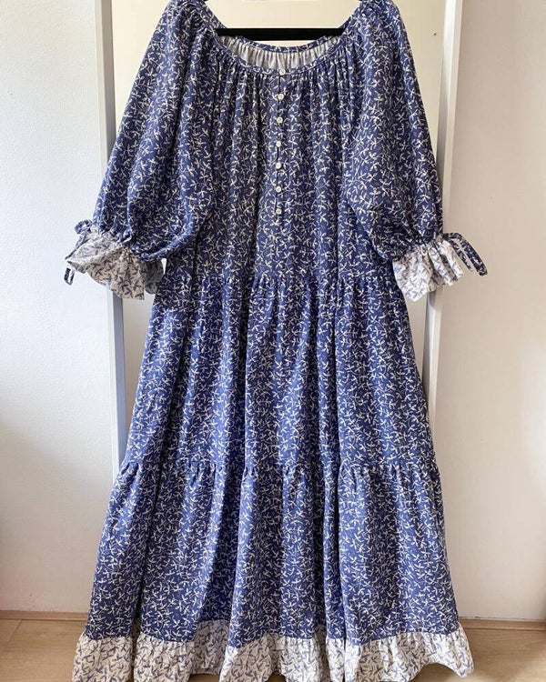 Vintage cotton maxi dress