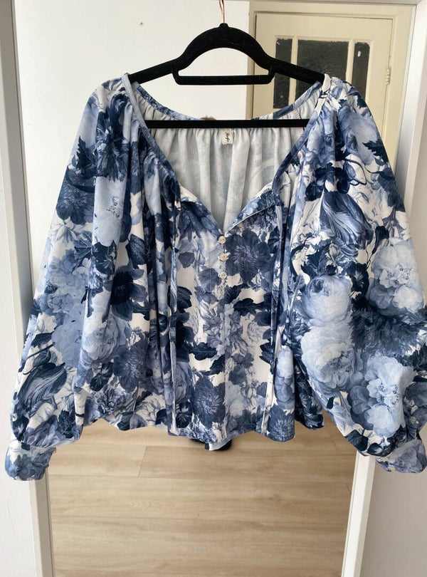 Sleeper Blouse leftover cotton