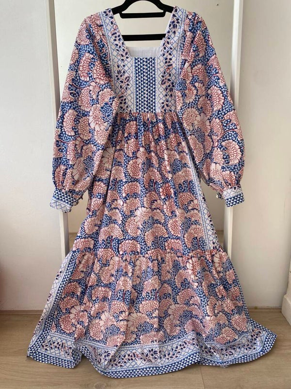 Indian cotton maxi dress