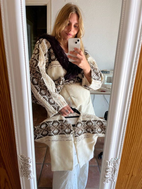 Ayla Jacket vintage 70s fabric
