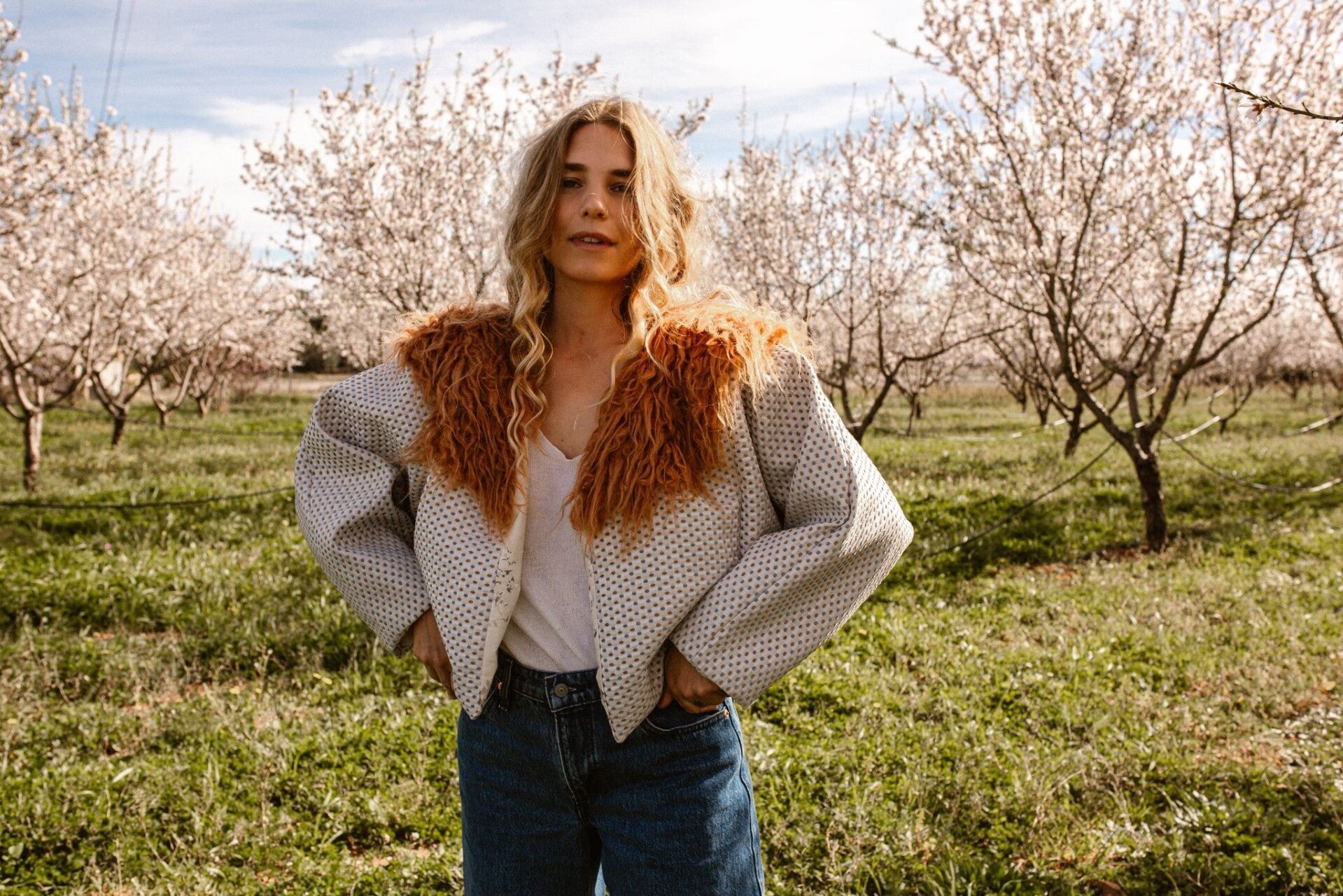 Ayla Jacket vintage silver