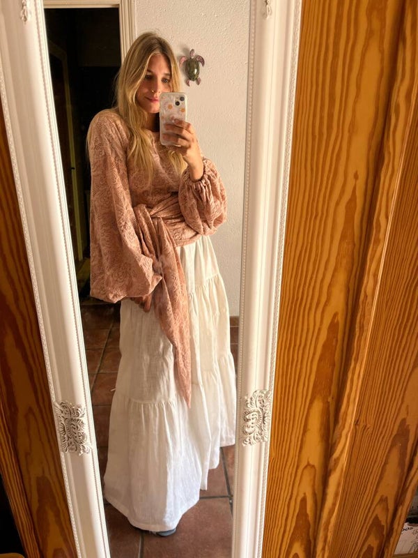 Lena Blouse lace cotton