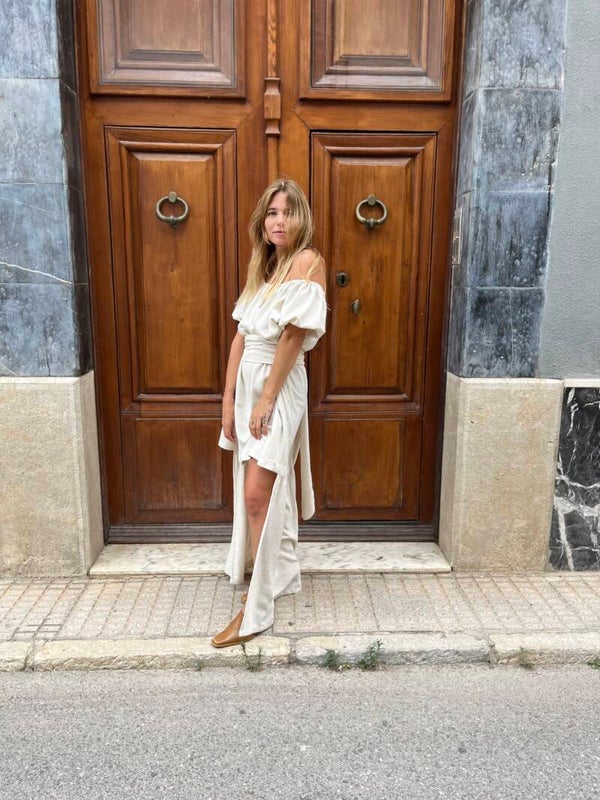 Valencia Dress linen/viscose