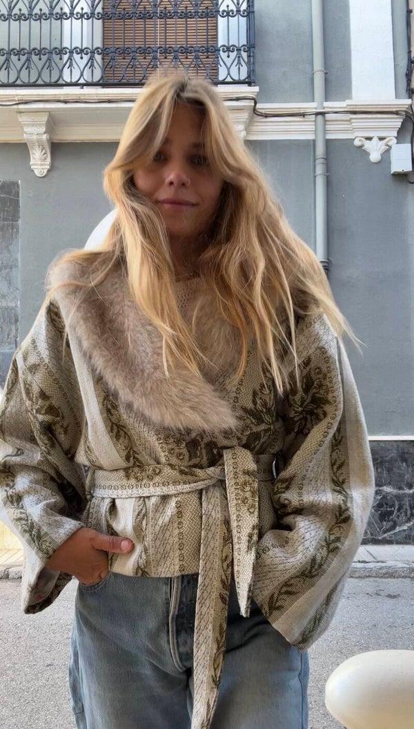 Ayla Jacket vintage embroidery