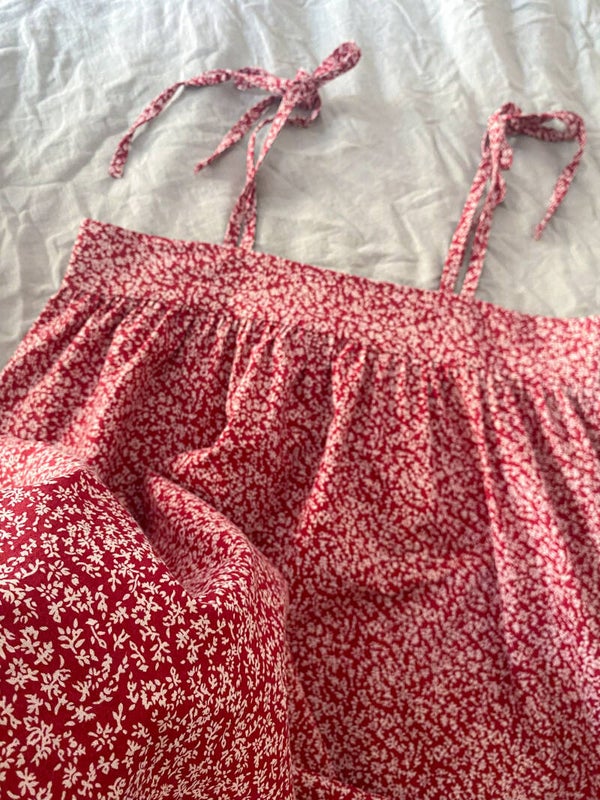 Summer Dress floral cotton