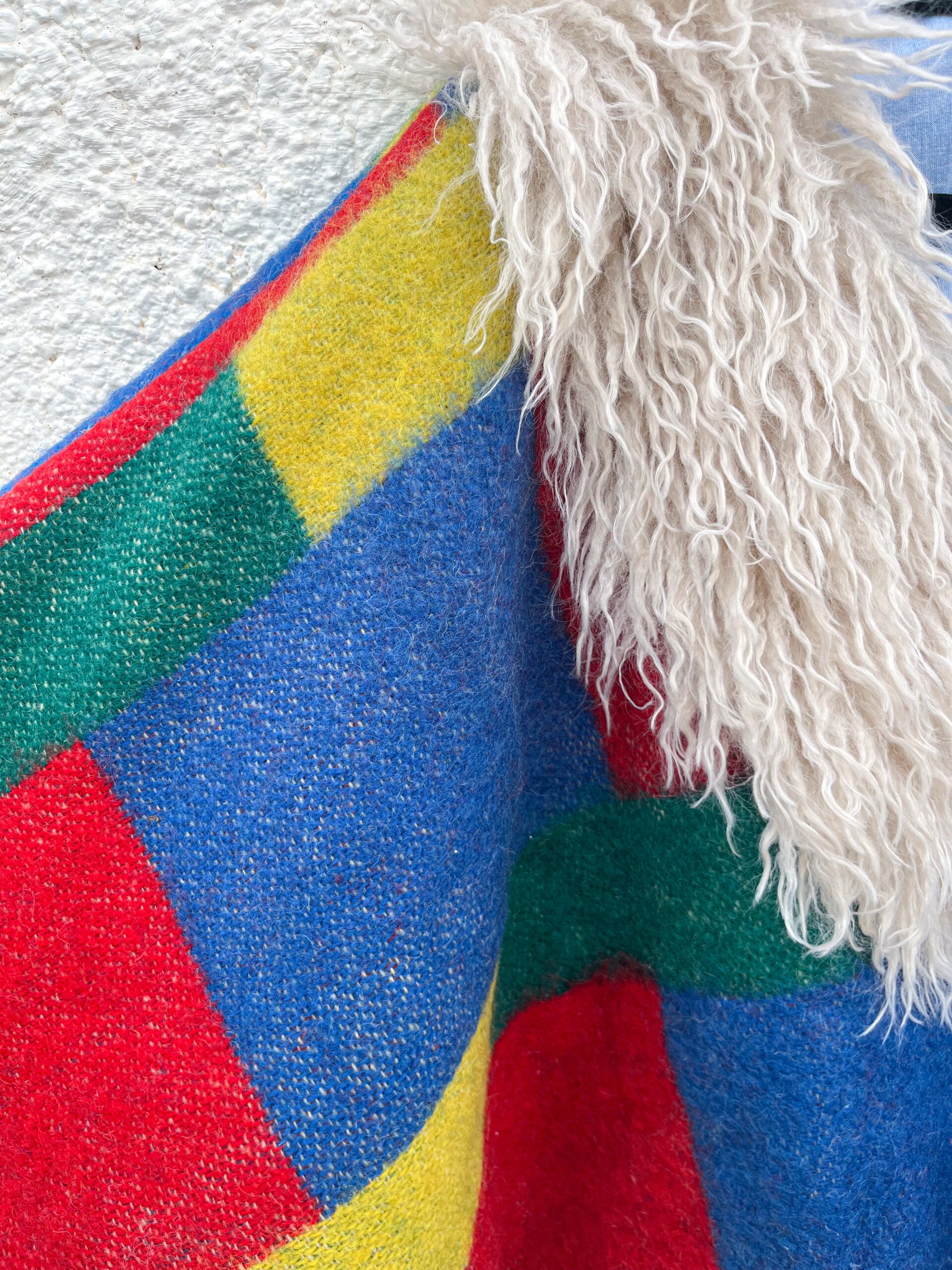 Ayla Jacket wool primary colors
