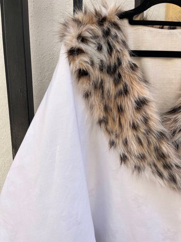 Ayla Jacket leopard/white