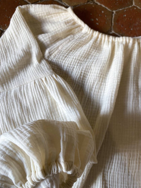 Poppy Blouse muslin cotton