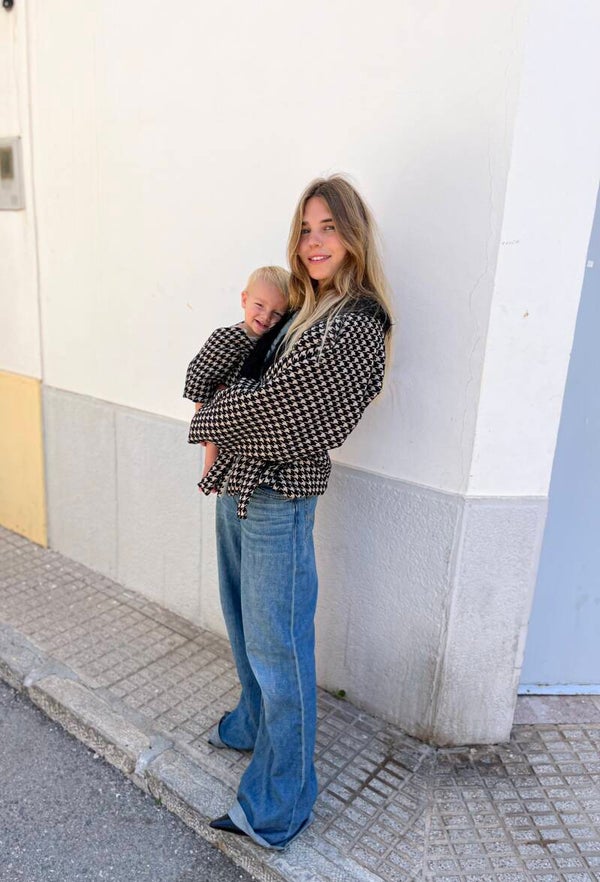 Ayla Jacket houndstooth black/white